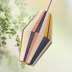 KYOTO-4800-2, Handmade 100% Cotton YARN Shade, Large woven Bon Bon Lampshade,Pendant Light by Abajur.