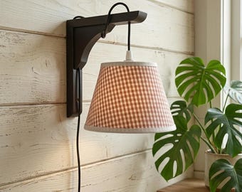 Charming Minimalist Wall Sconce – Handcrafted for Your Space.