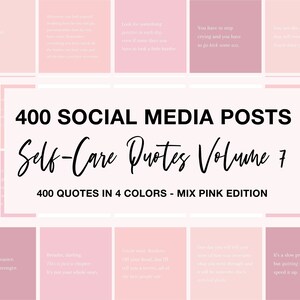 Self Love Quotes Self Care Quotes Instagram Post Template Etsy