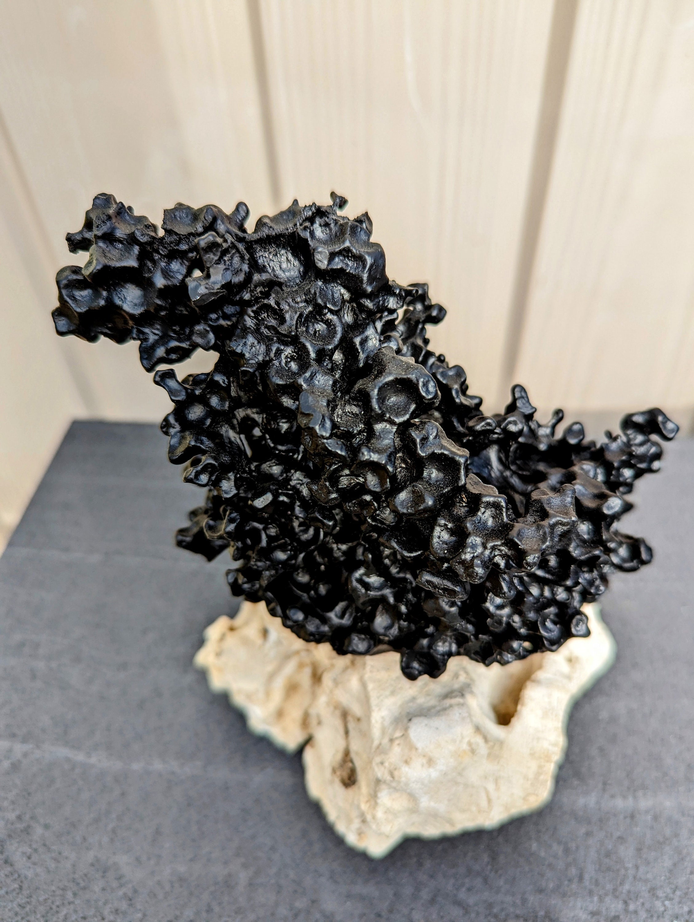 Perle d'eau en aluminium orbeez sculpture de corail extraterrestre