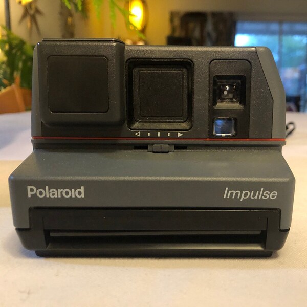 Polaroid Impulse Portrait 600 Instant Camera - Clean and Film Tested! #787