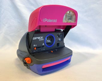 Film Tested 1990's Spice Girls Cam - Polaroid 600 One Step Express - Working! #3358
