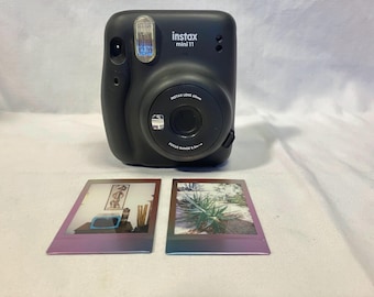 Film Tested Instax Mini 11 Charcoal Gray Instant Camera - Working Great! #3312