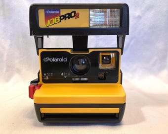Rare Film Tested Vintage 90's Polaroid Job Pro 2 600 Instant Camera  - Working Great! #4139