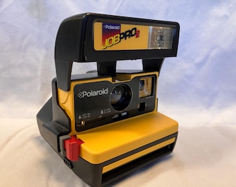 Rare Film Tested Vintage 90's Polaroid Job Pro 2 600 Instant Camera  - Working Great! #4184