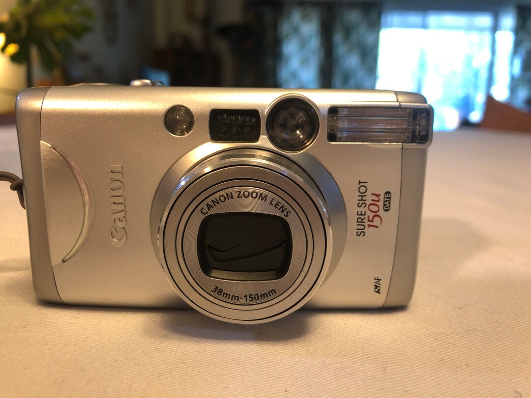 2004 Canon Sure Shot 150u 35mm Point and Shoot Camera 1029 Etsy