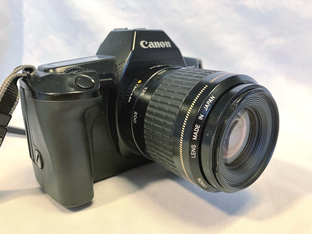 Film Tested 1987 Canon EOS 650 35mm Camera With Canon EF Ultrasonic 80 ...