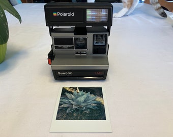 Vintage 1980's Film Tested Polaroid Sun 600 LMS.  Good Condition! #1782