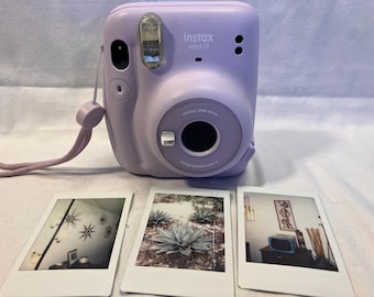 Film Tested Lilac Purple Fujifilm Instax Mini 11 Instant Camera - Working Great! #4028