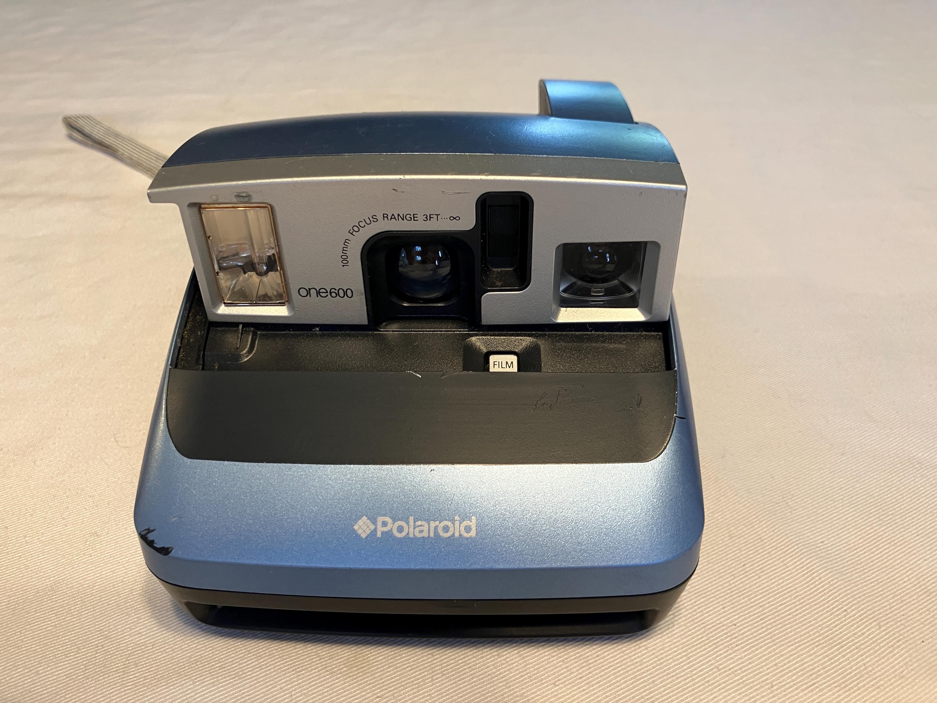 Film Tested Blue Polaroid One600 Classic Instant Working! #2550