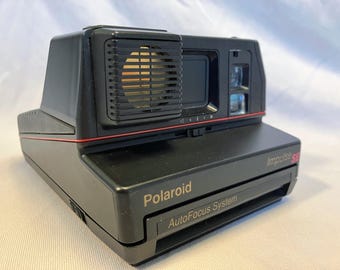 Film Tested Vintage Polaroid Impulse AF Auto Focus SE 600 Instant Camera W/ Remote Input. Working Great! #3464