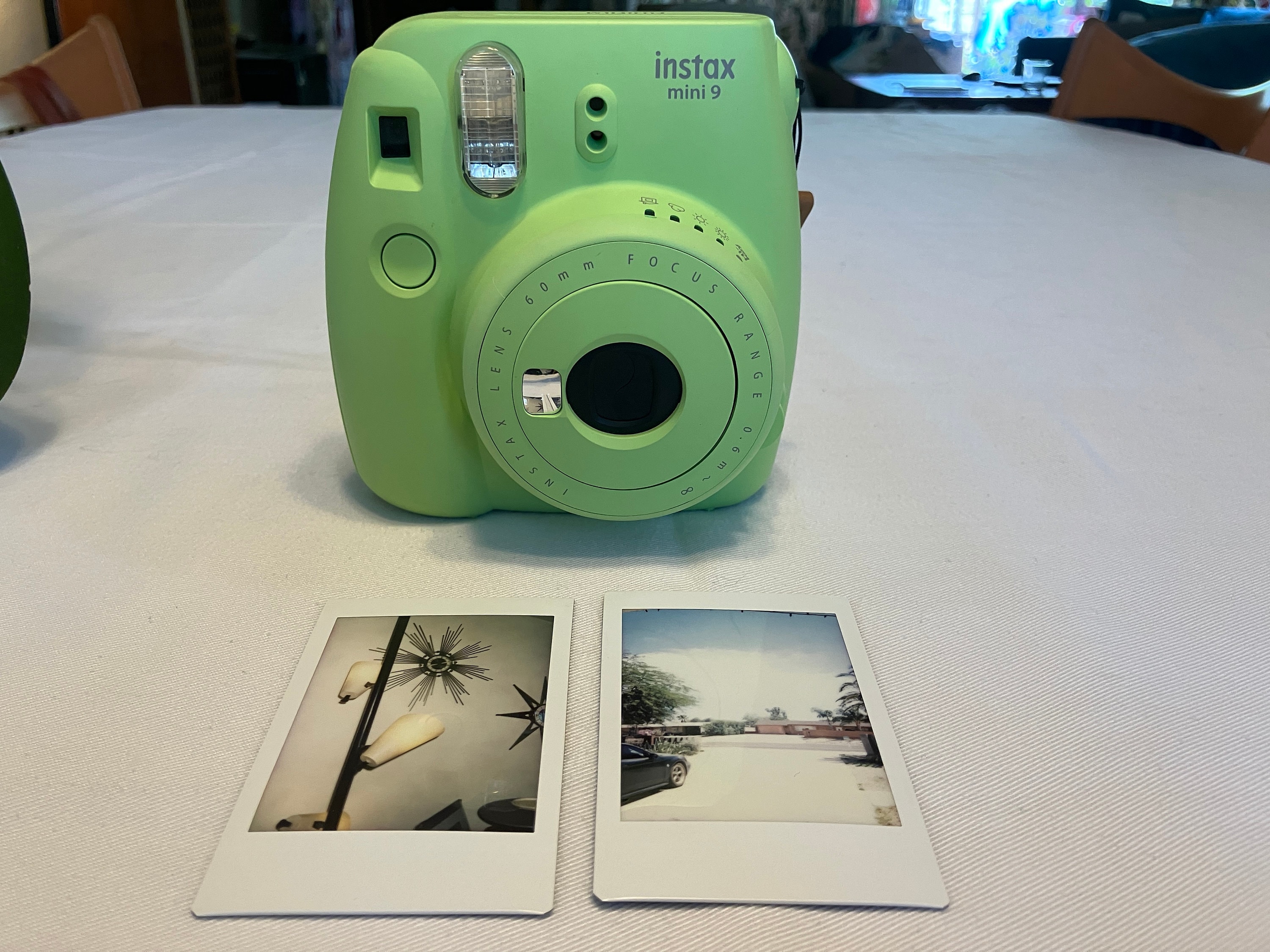 Film Tested Lime Green Instax Mini Instant Camera Working