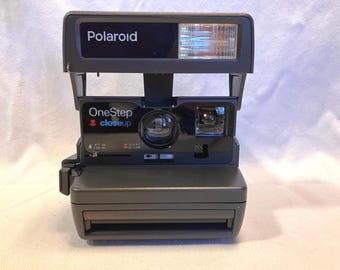 Film Tested 1990's Polaroid 600 OneStep CloseUp. Very Good Condition. Working Great! #4178
