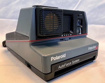 Film Tested Vintage Polaroid Impulse AF Auto Focus 600 Instant Camera. Working Great! #4076
