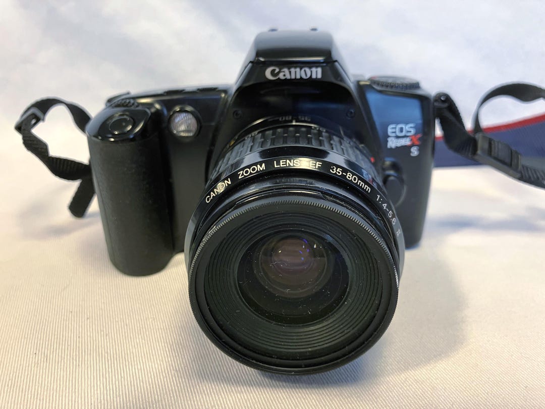 Film Tested 1992 Canon EOS Rebel X SII 35mm Camera With 35-80mm Macro ...