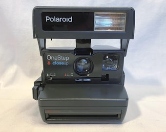 Film Tested 1990's Polaroid 600 OneStep CloseUp. Very Good Condition. Working Great! #3440 Close Up