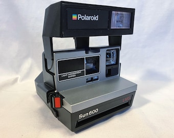 Film Tested Vintage 1980's Polaroid Sun 600 LMS.  Good Condition. Working! #3437