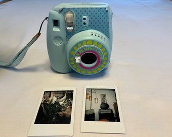 Film Tested Ice Blue Instax Mini 9 Instant Camera - Discounted - Working Great! #1947