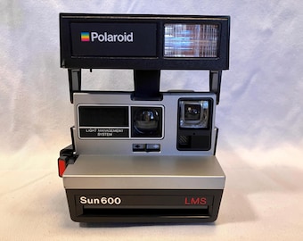 Film Tested Vintage 1980's Polaroid Sun 600 LMS. Good Condition. Working! #4165
