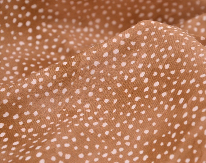 Jersey, Baumwolle, ocker, Hilco