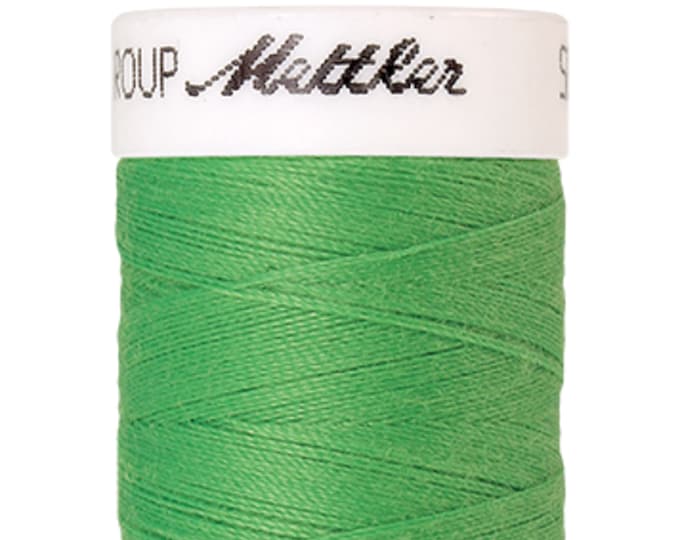 Seralon 200 m col. 1427 (Limedrop) sewing thread by Amann Mettler - High-quality sewing thread for sewing projects - 200 meters on a spool - Color Limedrop
