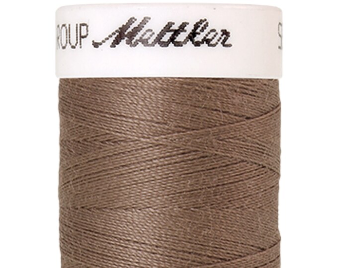 Seralon 200m col. 1228 (Khaki) Nähgarn von Amann Mettler - Hochwertiges Nähgarn für Näharbeiten - 200 Meter auf der Rolle – Farbe Khaki - Nä