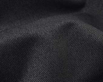 Polsterstoff aus Polyester in grau meliert Rom - 140cm breit - Stoff gemustert melange