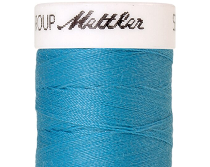 Seralon 200 m col. 2126 (Danish Teal) sewing thread by Amann Mettler - High-quality sewing thread for sewing projects - 200 meters on a spool – Color Dani