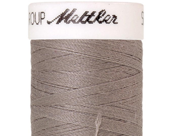 Seralon 200 m col. 413 (Titan Gray) sewing thread by Amann Mettler - High-quality sewing thread for sewing projects - 200 meters on the reel - Color Titanium