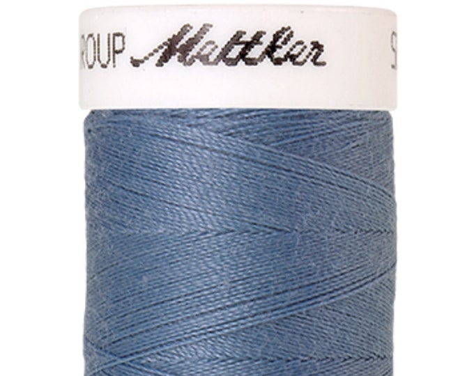 Seralon 200 m col. 350 (Summer Sky) sewing thread by Amann Mettler - High-quality sewing thread for sewing projects - 200 meters on a spool – Color Summer