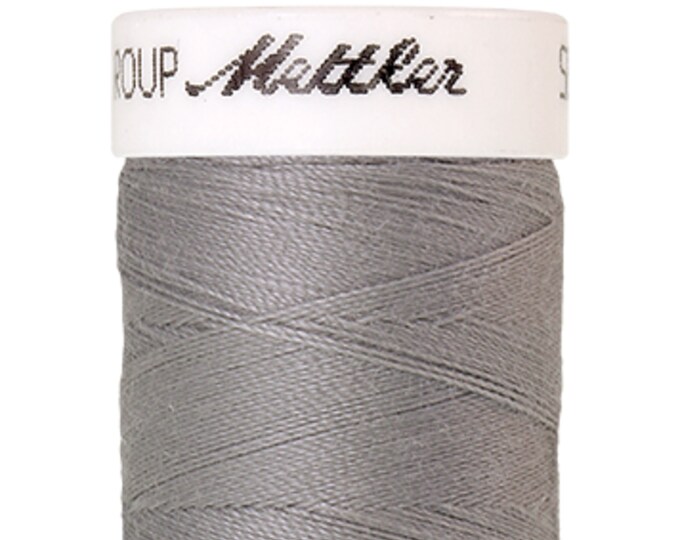 Seralon 200m col. 1140 (Sterling) Nähgarn von Amann Mettler - Hochwertiges Nähgarn für Näharbeiten - 200 Meter auf der Rolle – Farbe Sterlin