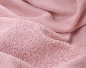 Frottee-Jersey aus Baumwolle in rost, curled cotton von Katia Fabrics - 185cm breit - Stoff matt, UNI