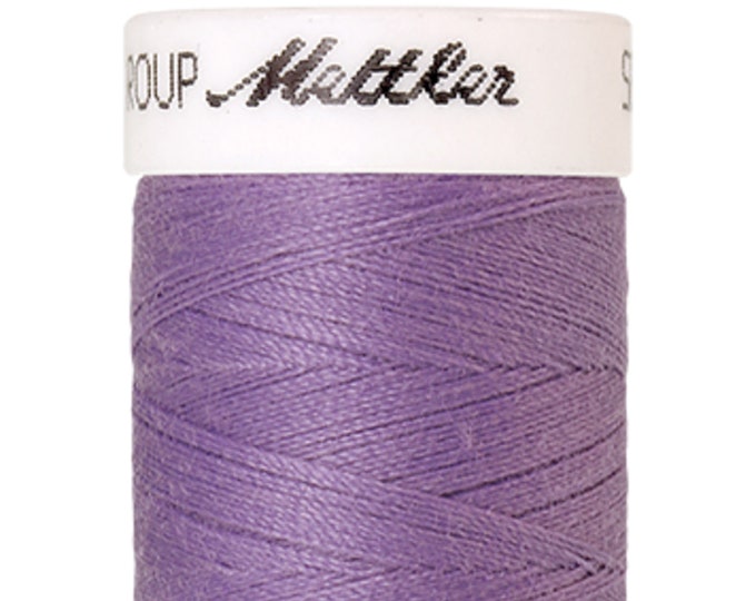 Seralon 200 m col. 9 (Amethyst) sewing thread by Amann Mettler - High-quality sewing thread for sewing projects - 200 meters on a spool - Amethyst color -