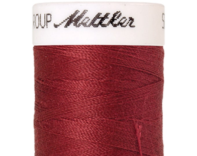 Seralon 200m col. 642 (Terra Cotta) Nähgarn von Amann Mettler - Hochwertiges Nähgarn für Näharbeiten - 200 Meter auf der Rolle – Farbe Terra