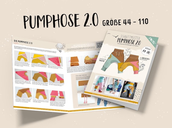 Lybstes Pumphose 2.0 Papierschnittmuster von Lybstes