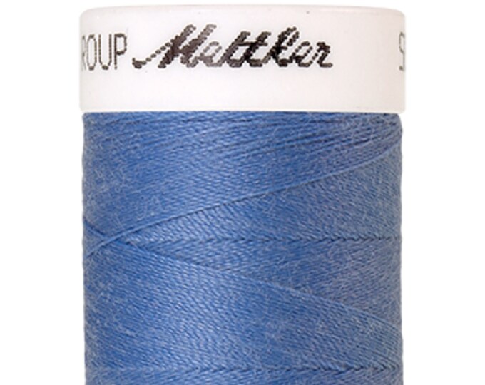 Seralon 200 m col. 819 (Blue Bird) sewing thread by Amann Mettler - High-quality sewing thread for sewing projects - 200 meters on a spool - Color Blue Bird