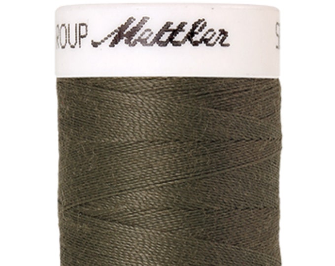 Seralon 200m col. 732 (Caper) Nähgarn von Amann Mettler - Hochwertiges Nähgarn für Näharbeiten - 200 Meter auf der Rolle – Farbe Caper - Näh