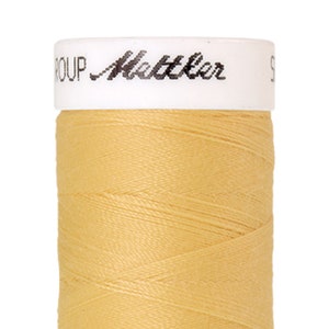 Seralon 200 m col. 1454 (Banana Peel) sewing thread by Amann Mettler - High-quality sewing thread for sewing projects - 200 meters on the reel - Color Banana