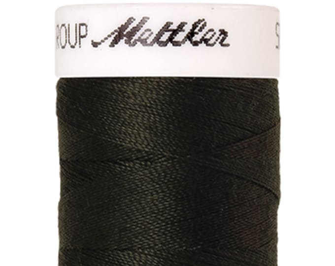 Seralon 200 m col. 554 (Holly) sewing thread by Amann Mettler - High-quality sewing thread for sewing work - 200 meters on the roll – color Holly - Sewing