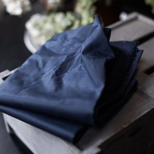 Bio Dry Waxed Organic Cotton Navy Canvas waxed - Mind the Maker
