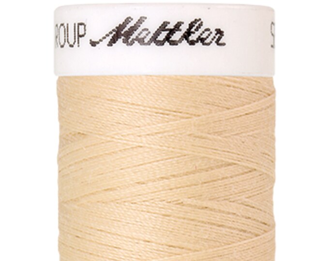 Seralon 200 m col. 1161 (Linen) sewing thread by Amann Mettler - High-quality sewing thread for sewing work - 200 meters on the roll - Color Linen - Sewing
