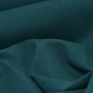 Jersey made of organic cotton by Mind the Maker in dark green - 170 cm wide - smooth fabric, UNI
