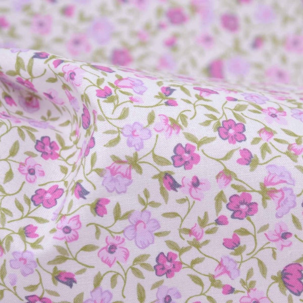 Cotton fabric Renforcé Mille Fleurs, flowers from Westfalenstoffe - 150 cm wide - fabric smooth, patterned