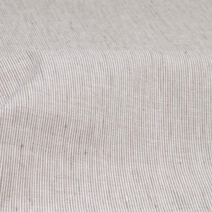 Trouser fabric made of cotton with stripes, linen look - 145 cm wide - fabric smooth stripes