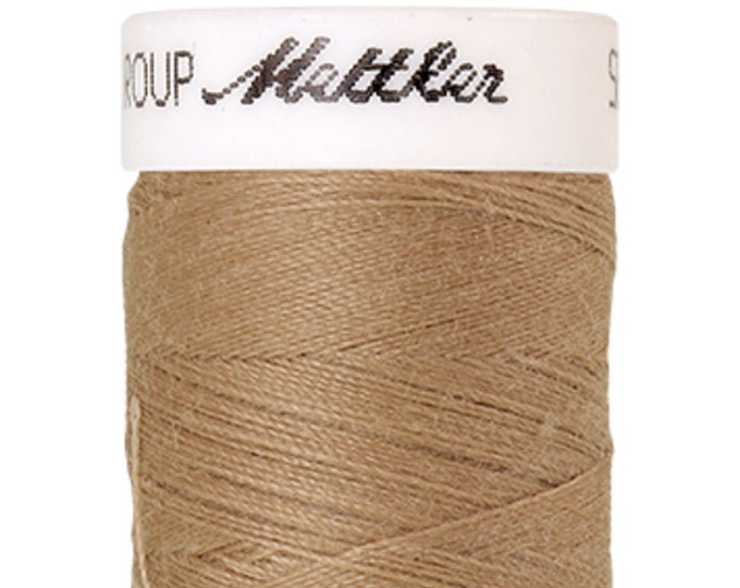 Seralon 200m col. 285 (Caramel Cream) Nähgarn von Amann Mettler - Hochwertiges Nähgarn für Näharbeiten - 200 Meter auf der Rolle – Farbe Car