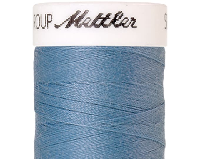 Seralon 200 m col. 272 (Azure Blue) sewing thread by Amann Mettler - High-quality sewing thread for sewing projects - 200 meters on a spool - Azure color