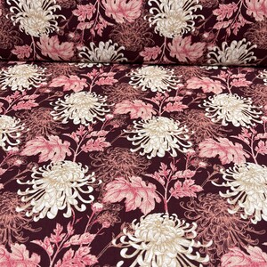 cotton fabric Gütermann flowers