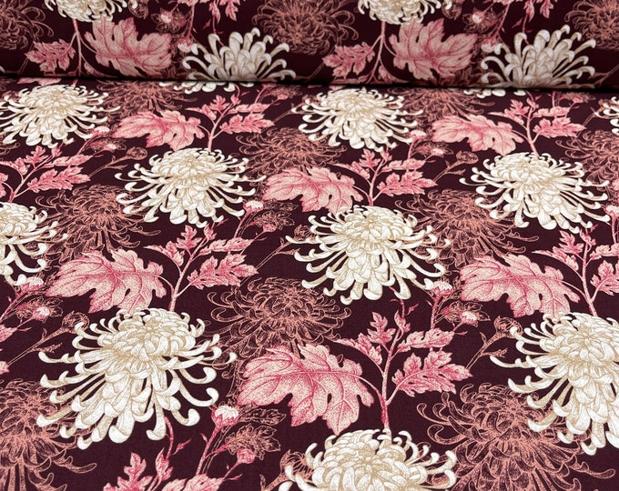 Baumwollstoff Gütermann blumen