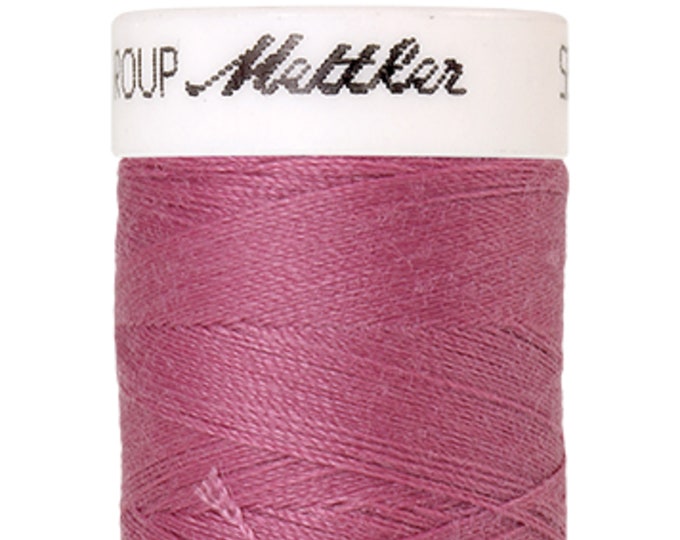 Seralon 200 m col. 1060 (Heather Pink) sewing thread by Amann Mettler - High-quality sewing thread for sewing projects - 200 meters on a spool - Color Heather