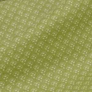 Cotton print, small pattern, green - Makower